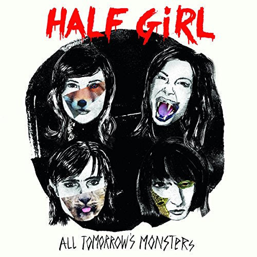 CD cover with collage of four people, some with animal features.