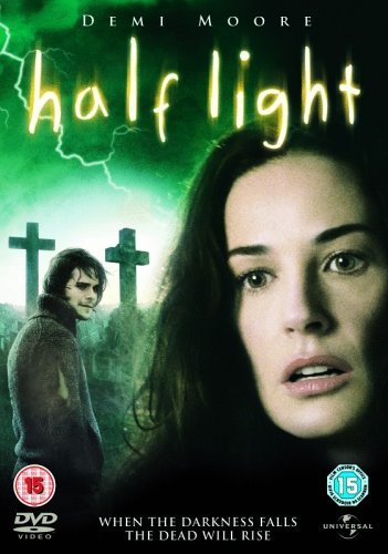 Half Light" DVD cover featuring Demi Moore and a graveyard scene.
