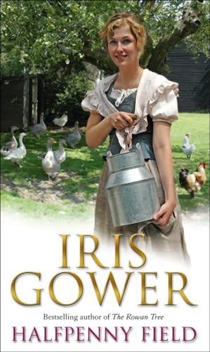 Book cover: woman with milk pail, geese, chickens, and green field.