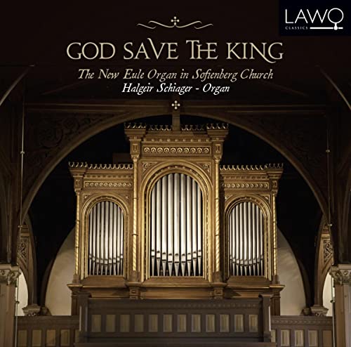CD cover featuring a large, ornate pipe organ in a church.