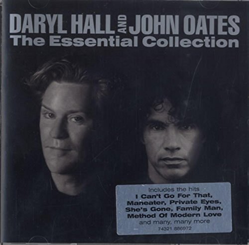 CD cover for Hall & Oates’ “The Essential Collection” featuring both musicians.
