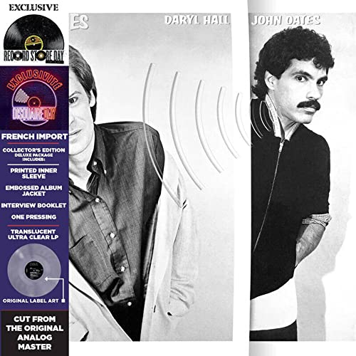 Hall & Oates "Voices" vinyl record with portrait album cover.