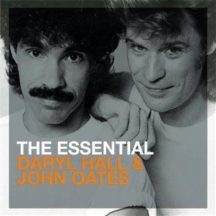 Black and white portrait of Daryl Hall and John Oates, album cover.
