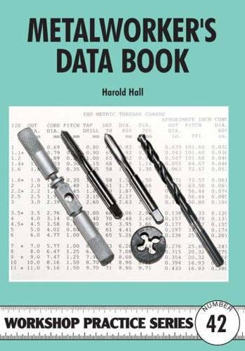Book cover: "Metalworker's Data Book" with tools and charts displayed.