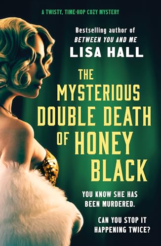 Book cover featuring a woman in 1920s attire, with bold gold text.