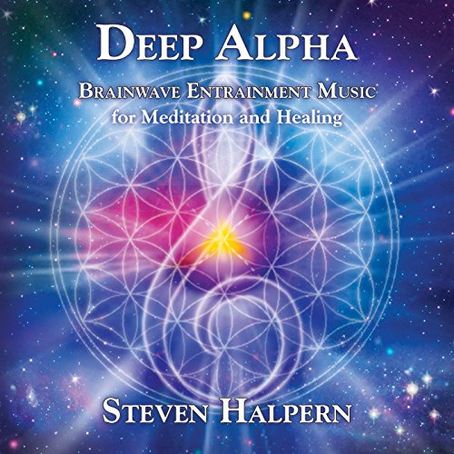CD cover with blue and purple cosmic imagery and a central geometric design.