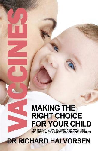 Book cover showing a mother holding her smiling baby with large pink text overlay.
