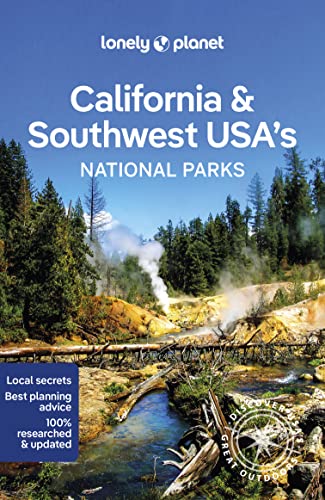 Lonely Planet guidebook cover featuring a geothermal landscape with trees.