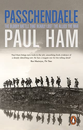 Book cover depicting World War I soldiers in a muddy landscape.