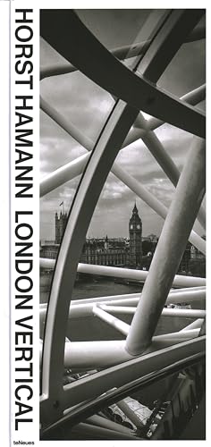 Black and white photograph of Big Ben viewed through a curved structure.