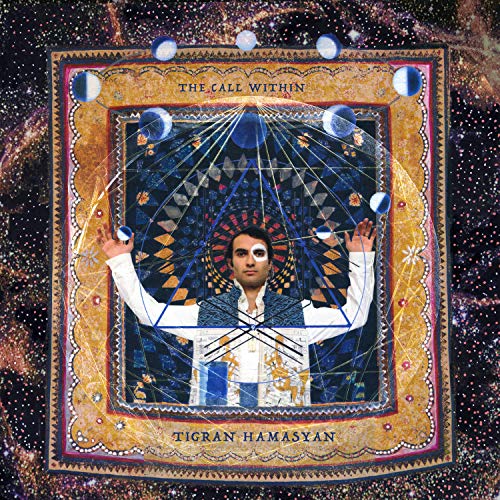 Album cover for Tigran Hamasyan’s “The Call Within” with celestial imagery.