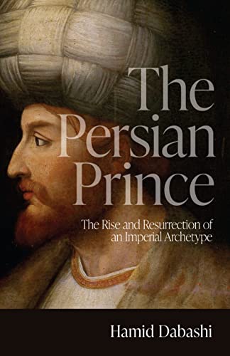 Book cover featuring a portrait of a man in traditional Persian attire.