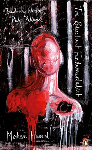 The image depicts a book cover with a red abstract figure and white text.