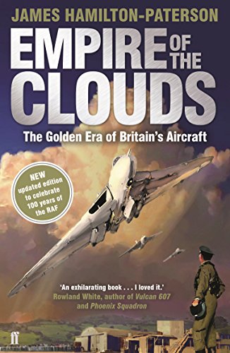 Book cover featuring a military aircraft flying over an airfield with a uniformed observer.