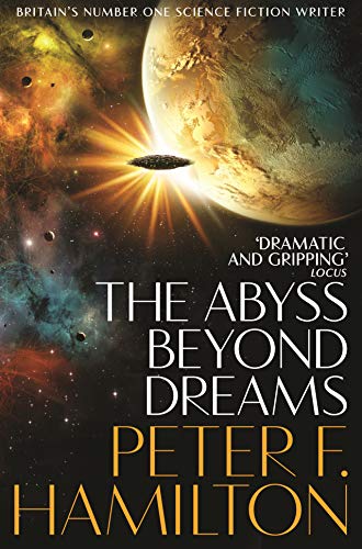 Book cover showing a dark spaceship silhouetted against a bright planet in deep space.