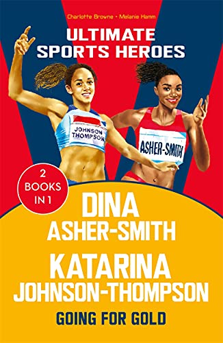 Book cover featuring athletes Dina Asher-Smith and Katarina Johnson-Thompson.