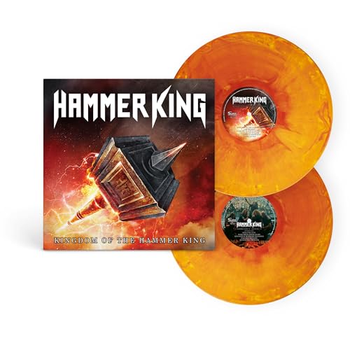 Vinyl record and cover art for "Hammer King - Kingdom Of The Hammer King".