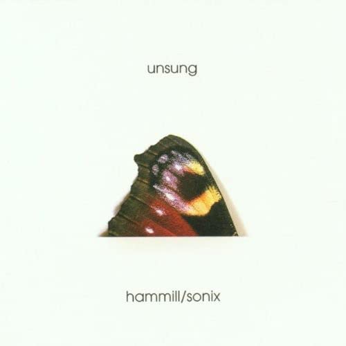 CD cover: abstract image of a broken stone with a butterfly wing.