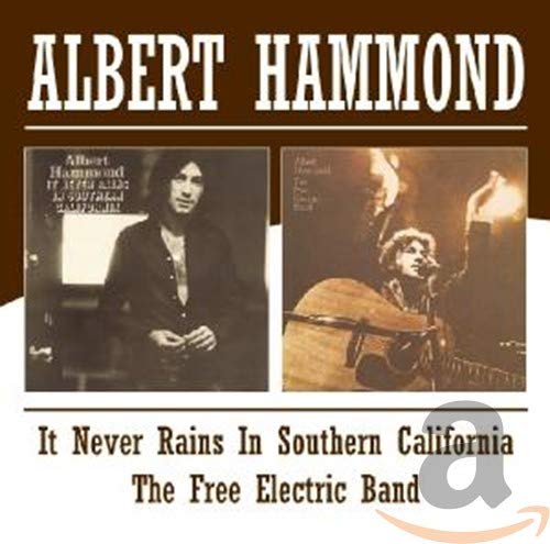 CD cover for Albert Hammond’s “It Never Rains In Southern California.”