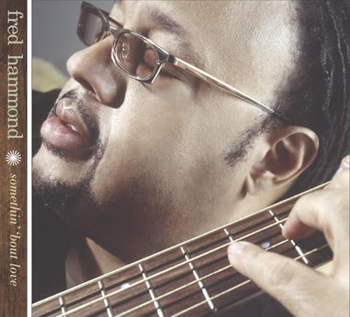 Fred Hammond CD cover featuring a close-up portrait with guitar.