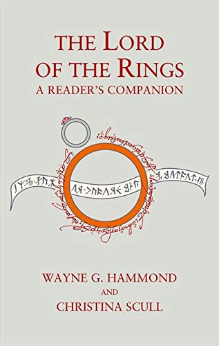 Book cover titled The Lord of the Rings: A Reader’s Companion with ring illustration.