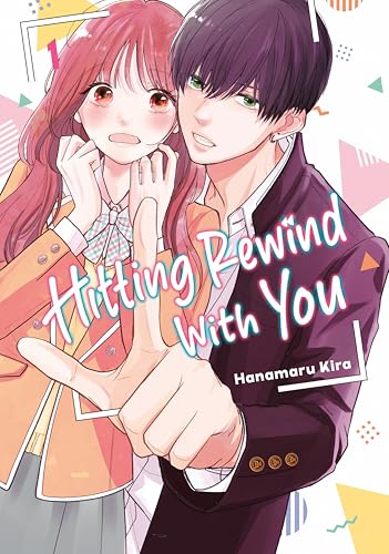 Manga cover featuring two young people with blushing expressions.
