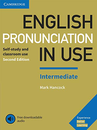 Cover of "English Pronunciation in Use Intermediate" textbook, second edition.