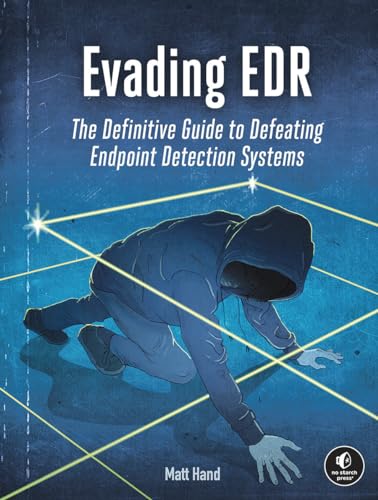 Book cover depicting a hooded figure within a grid of laser lines.