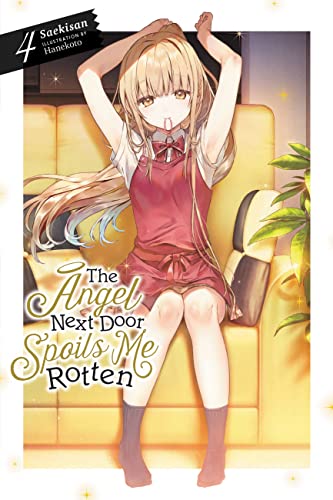 Light novel cover featuring a young woman with blonde hair in a red dress.