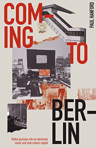 Book cover with collage of Berlin club scenes and bold red text.