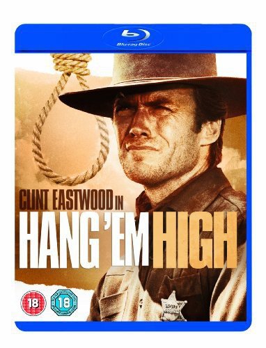 Clint Eastwood in a cowboy hat with a noose on a Blu-ray cover.