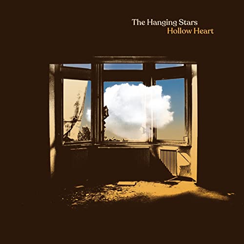 Album cover: window view of clouds, dilapidated room interior.