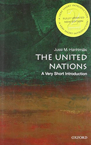 Book cover: "The United Nations: A Very Short Introduction" by Jussi M. Hanhimäki.
