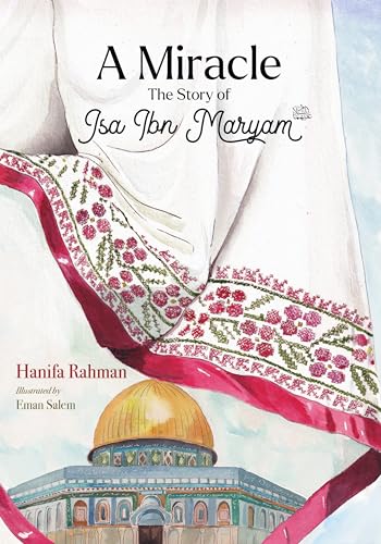 Book cover depicting a woman in white and the Dome of the Rock.
