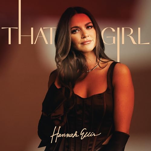 Album cover for Hannah Ellis’ “That Girl” featuring a portrait of the artist.