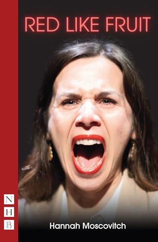 Book cover: woman with open mouth, titled "Red Like Fruit".