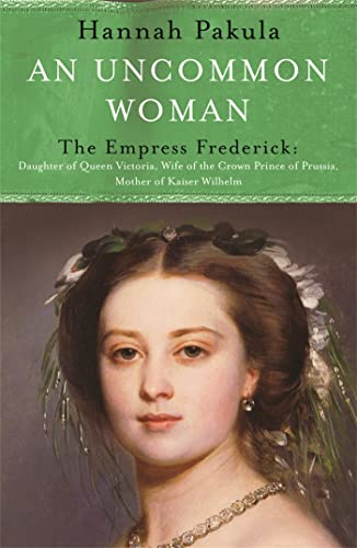 Book cover featuring a portrait of Princess Vicky with floral headwear.