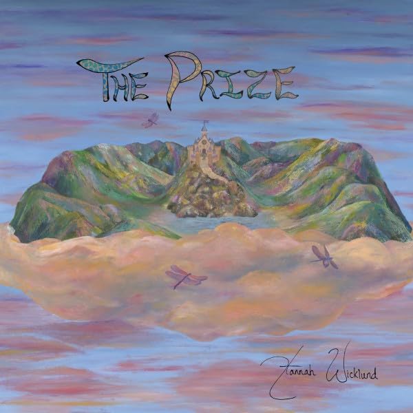 Album cover for Hannah Wicklund’s “The Prize” featuring a painted landscape.