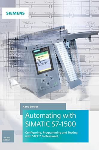Book cover featuring a grey Siemens SIMATIC S7-1500 industrial controller.