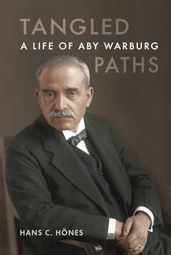 Book cover featuring a portrait of Aby Warburg, a man with a mustache.