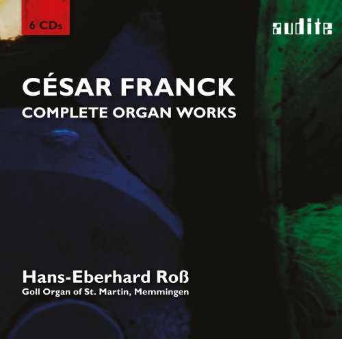 CD cover for César Franck’s Complete Organ Works by Hans-Eberhard Roß.