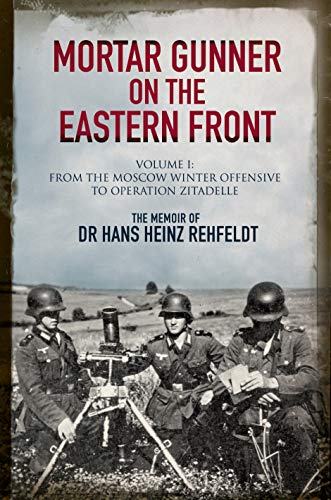 Book cover depicting German soldiers with a mortar during WWII.