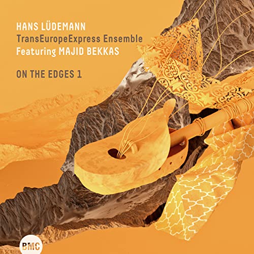 CD cover for "On The Edges 1" featuring a lute and mountains.