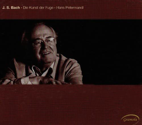 CD cover featuring portrait of Hans Petermandl, red background.