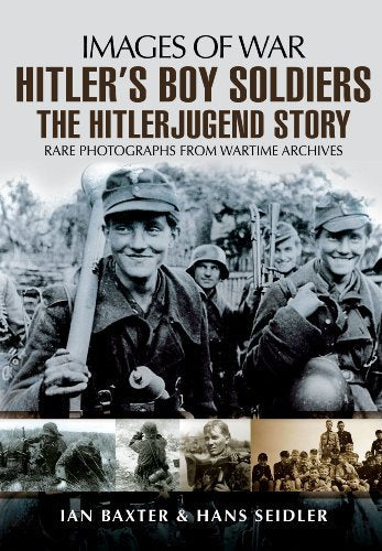 Book cover: “Hitler’s Boy Soldiers” featuring young men in wartime uniforms.