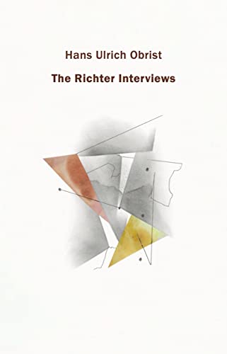 Book cover: "The Richter Interviews" by Hans Ulrich Obrist, abstract art.