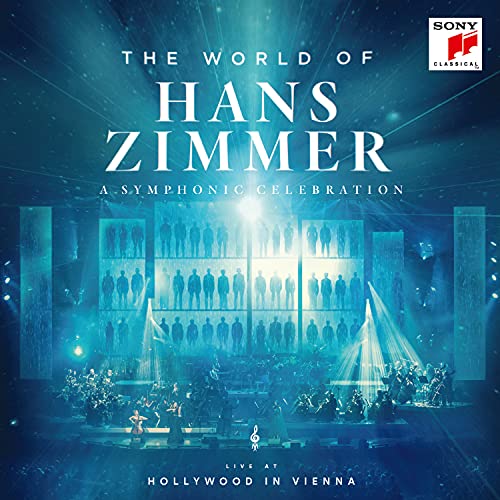 Album cover featuring a blue-lit concert stage with an orchestra and choir silhouettes.