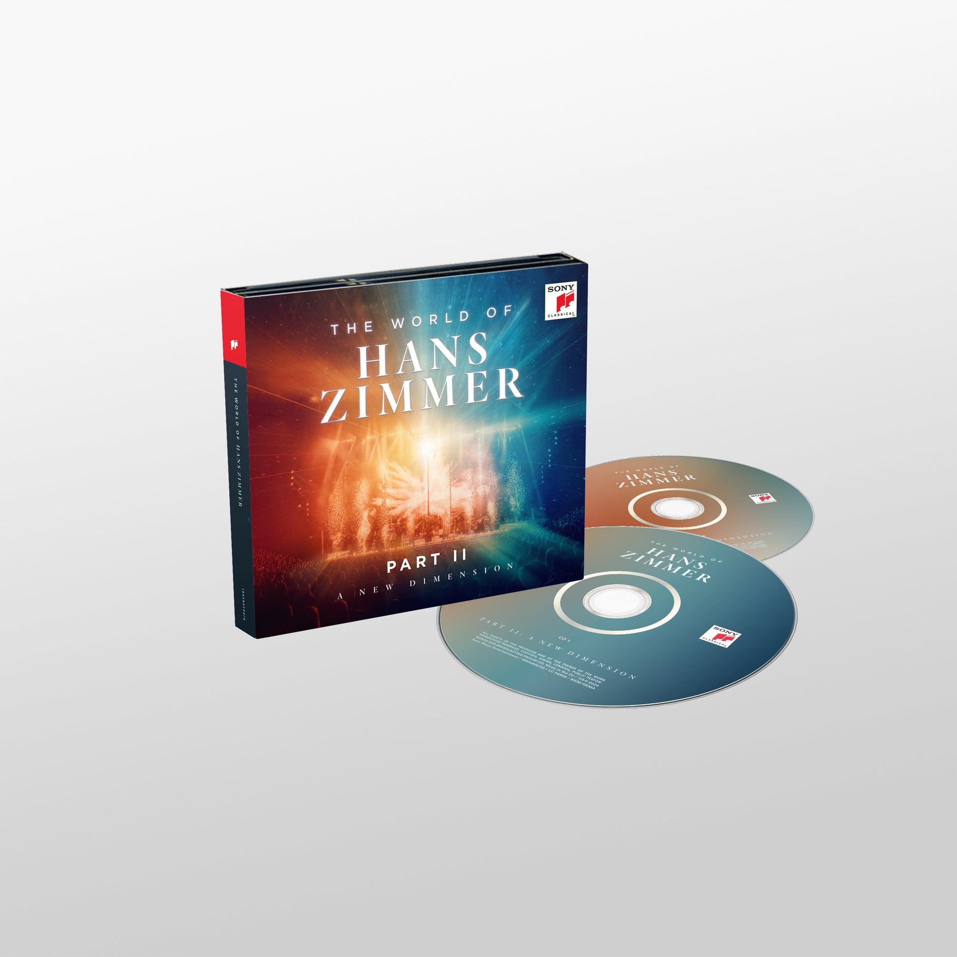 Hans Zimmer “The World of Hans Zimmer Pt.2” CD with two discs.