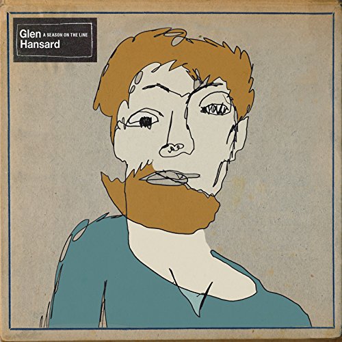 Glen Hansard album cover: sketched portrait of a man with beard.
