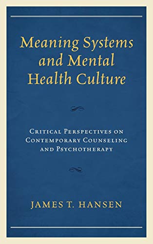 Dark blue book cover with white text: "Meaning Systems and Mental Health Culture.